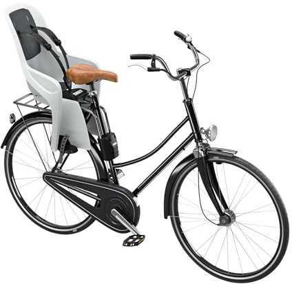 Kėdutė dviračiui Thule RideAlong Lite 2 šviesiai pilka