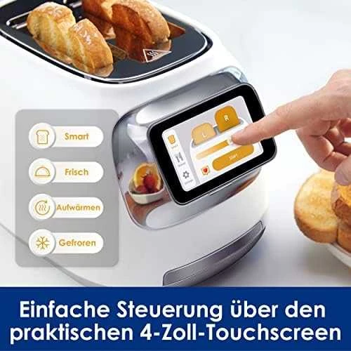 TINECO TOASTY ONE išmanus skrudintuvas, baltos spalvos