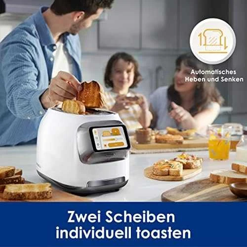 TINECO TOASTY ONE išmanus skrudintuvas, baltos spalvos