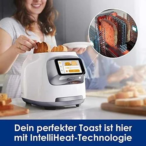 TINECO TOASTY ONE išmanus skrudintuvas, baltos spalvos