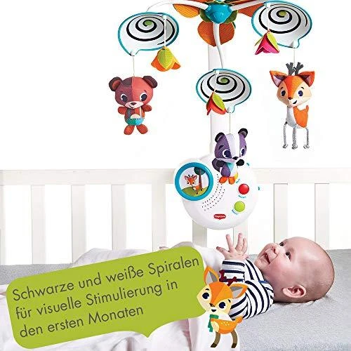Tiny Love karuselė su kabančiais miško žvėreliais