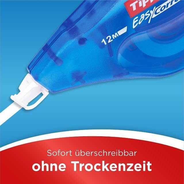 Bic Korektorius Tipp-Ex Correct 12 m juosta 5 mm 10 vnt