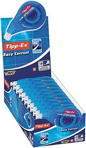 Bic Korektorius Tipp-Ex Correct 12 m juosta 5 mm 10 vnt