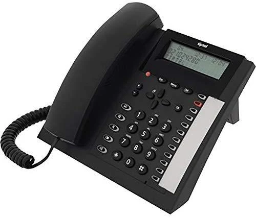 Carruzzo Tiptel 1020 Analoginis telefonas Juoda