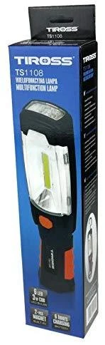 TIROSS akumuliatorinis žibintas 3W COB TS-1108