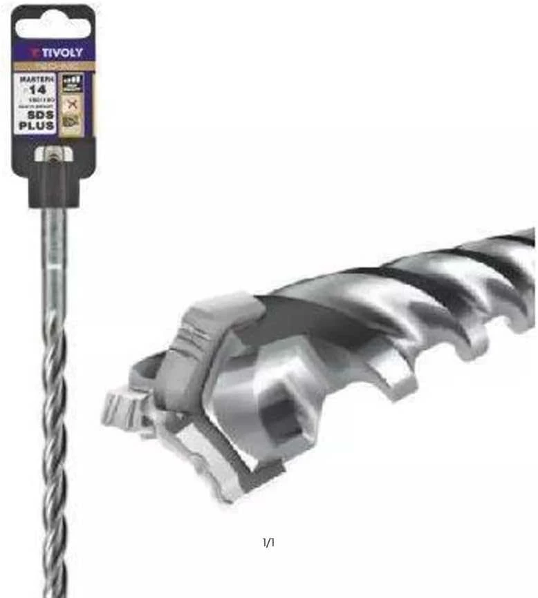 SDS+ grąžtas gelžbetoniui Tivoly Technic Master 3 Heavy Duty | Ø22*250*200mm