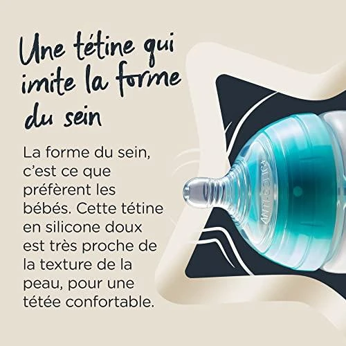 TOMMEE TIPPEE buteliukas ANTI-COLIC, 150 ml, 42240575