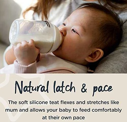 Tommee Tippee TOMMEE TIPPE Natural Start buteliukas CLOSER TO NATURE, su sterilizavimo funkcija 150 ml, 3 vnt., 42271820