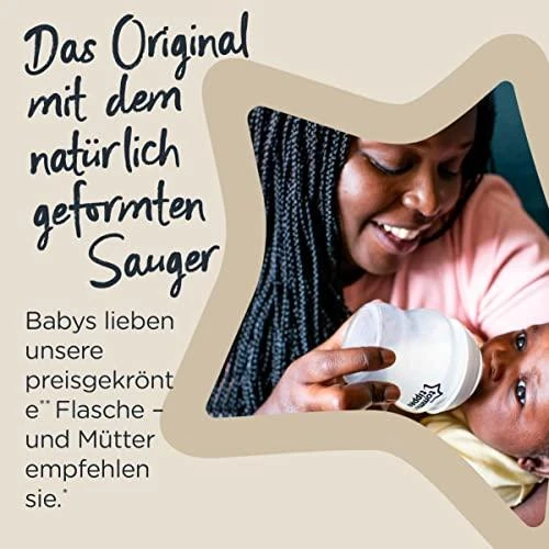 Tommee Tippee TOMMEE TIPPE Natural Start buteliukas CLOSER TO NATURE, su sterilizavimo funkcija 150 ml, 3 vnt., 42271820