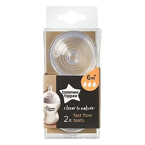 TOMMEE TIPPEE žindukas greitos srovės EASI-VENT, 2 vnt., 42112451