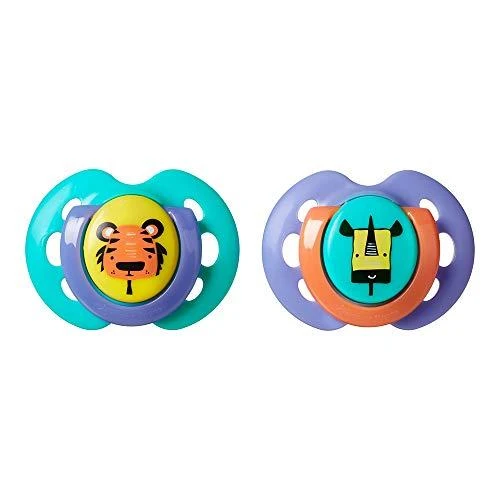 Tommee Tippee čiulptukai silikoniniai 2vnt 0-6m Fun 43335763