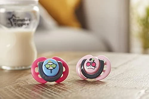 Tommee Tippee čiulptukai silikoniniai 2vnt 0-6m Fun 43335763