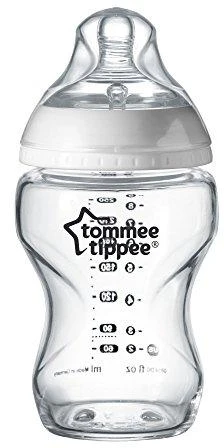 TOMMEE TIPPEE Natural Start stiklinis buteliukas, su sterilizavimo funkcija 250 ml, 0 mėn+, 42243891