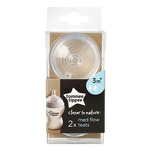 TOMMEE TIPPEE Natural Start žindukas vidutinės srovės EASI-VENT, su sterilizavimo funkcija 2vnt., 42112253