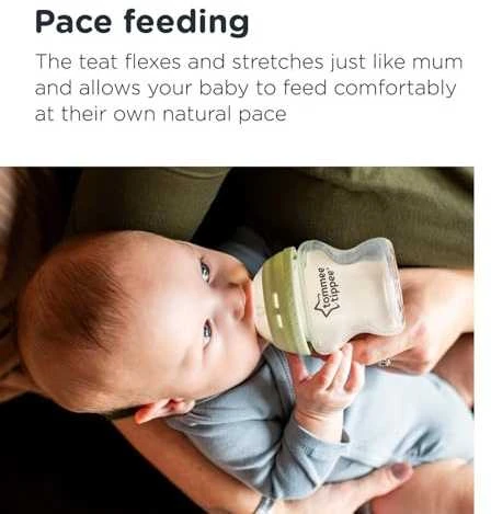 TOMMEE TIPPEE Natural Start stiklinis buteliukas, su sterilizavimo funkcija 250 ml, 0 mėn+, 42243891