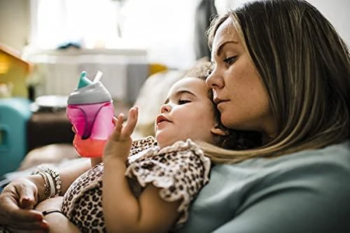 TOMMEE TIPPEE mokomasis puodelis su šiaudeliu, 7 mėn+, 447154
