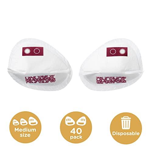 TOMMEE TIPPEE įklotai į liemenėlę, M, balta, 40 vnt, 423634