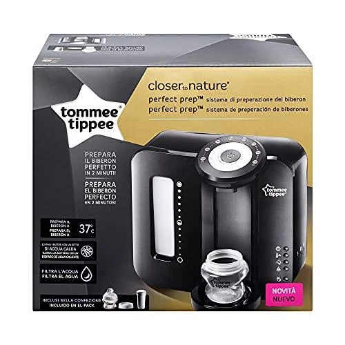 Tommee Tippee Perfect Prep Pieno mišinukų paruošimo aparatas, Juodos spalvos, 42372610