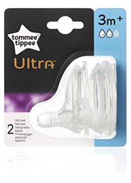 TOMMEE TIPPEE žindukai Ultra vidutinės srovės 2 vnt, 42401068