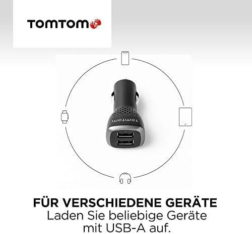 TomTom 9UUC.001.26 mobiliojo įrenginio kroviklis Automatinis Juoda
