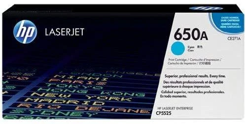 Hewlett Packard (HP) HP 650A kasetė, žydra
