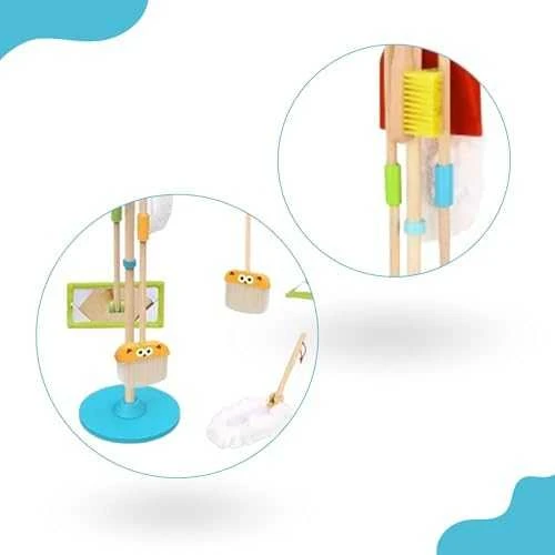 Tooky Toys Tooky Toy Vaikų Siurbiamos Priemonės Rinkinys 6 vnt.