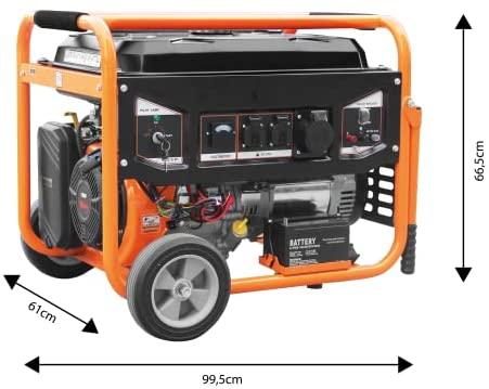 Benzininis elektros generatorius NEO TOOLS 6,0/6,5 kW (04-731)