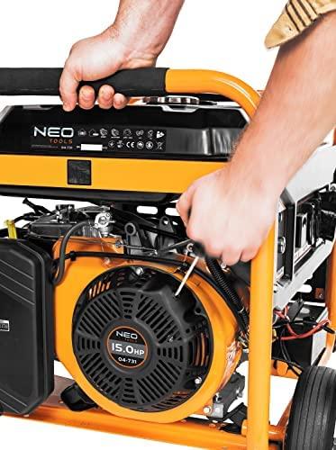 Benzininis elektros generatorius NEO TOOLS 6,0/6,5 kW (04-731)