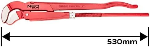 Klucz Vamzdžių raktas, S tipo, 2,0, 530 mm