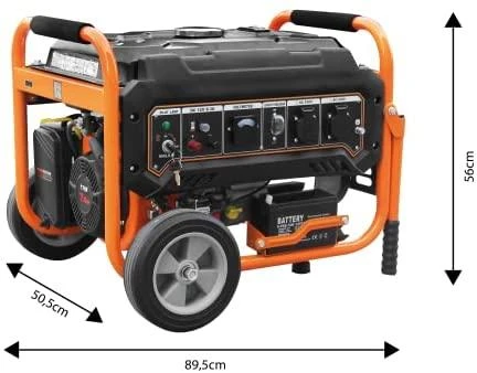 Elektros generatorius NEO TOOLS 04-730 (2,8-3 kW) su ratukais