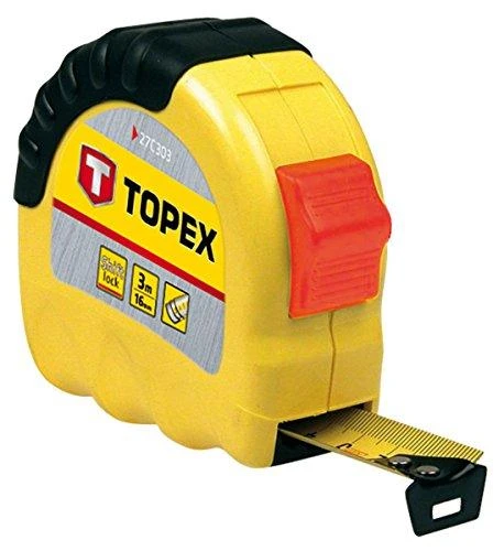 Miara Ruletė gumuota Schift Lock Topex | 8mx25mm