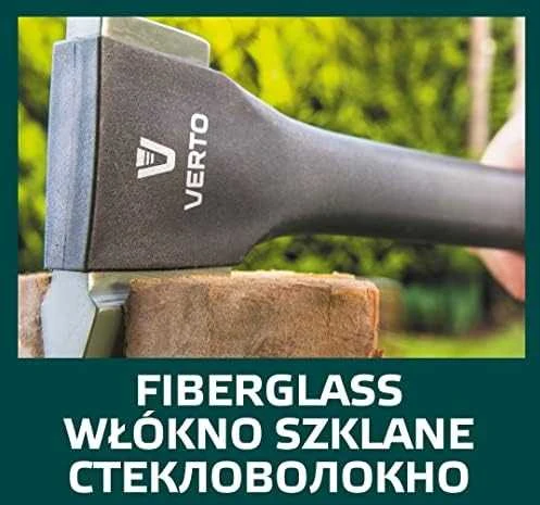 Verto Siekiera Kirvis 550 g, galvutė 410 g, pluošto rankena, 9"