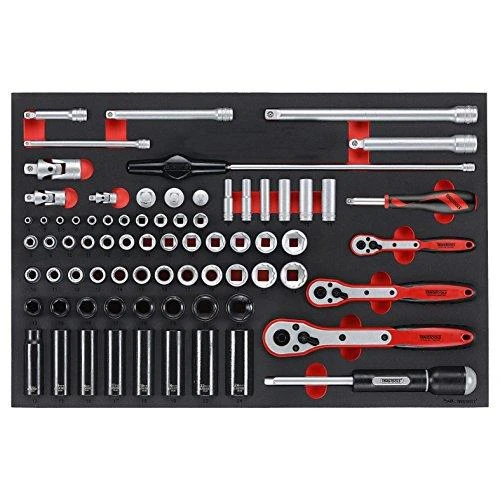 TengTools Galvučių komplektas eng Tools TTESK77; EVA; 77 vnt.