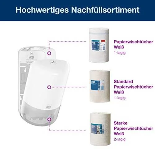 Nezatříděno Popierinių rankšluosčių dozatorius Tork Mini Centrefeed