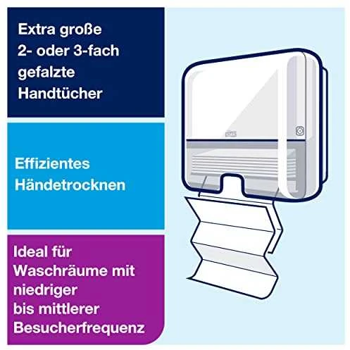 Popierinių rankšluosčių dalytuvas Tork Xpress Multifold Mini