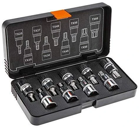 Neo Tools Torx galvučių rinkinys, 9 dalys, 55 mm