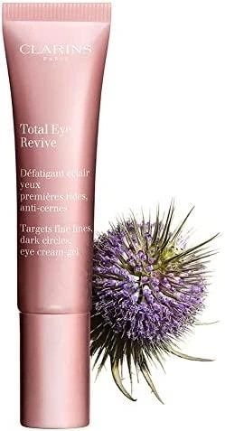 Clarins Total Eye Revive Paakių kremas-Gel Paakių kremas moterims, 15 ml