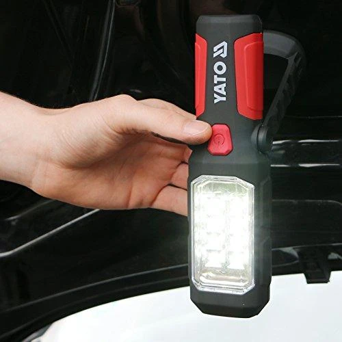 YATO SEMINARŲ LEMPAS 2in1 LED MAGNETAS 3xAA BATERIJAMS 280 liumenų