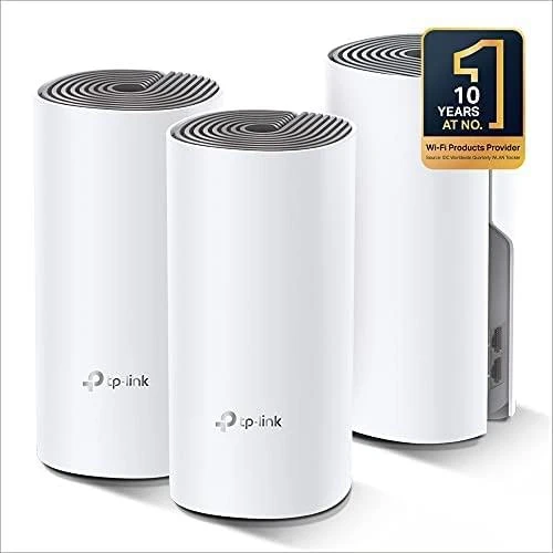 Maršrutizatorius TP-LINK AC1200 viso namo tinklelio „Wi-Fi“ sistema „Qualcomm“ CPU 867 Mbps, 5 GHz + 300 Mbps, 2,4 GHz 2 10/100 Mbps prievadai 2 vidinės antenos