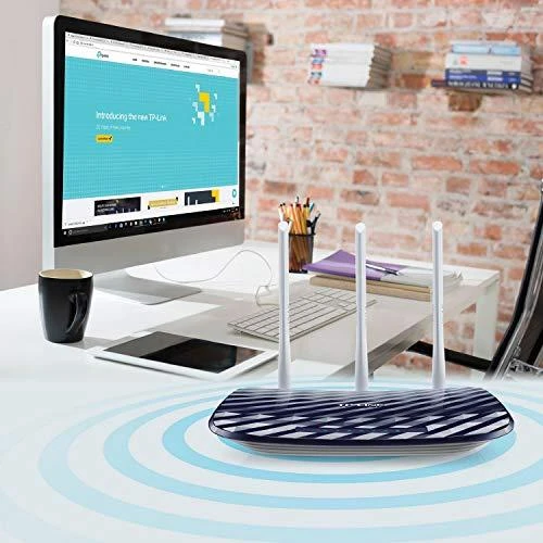 TP-Link Archer C20 433Mbps at 5GHz + 300Mbps at 2.4GHz 802.11ac/a/b/g/n