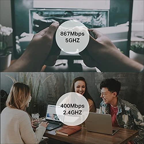 TP-Link WiFi adapterio spartos pavyzdžiai
