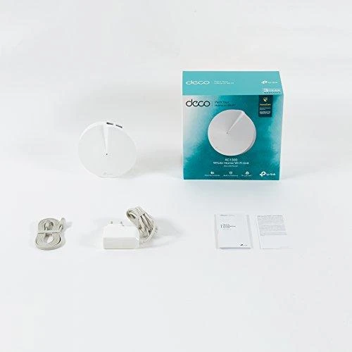 Šakotuvas Prieigos taškas TP-LINK DECO M5(1-PACK) (400 Mb/s – 802.11 b/g/n, 867 Mb/s – 802.11ac)