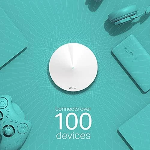 TP-LINK Mesh WiFi sistema Deco M9 Plus (3 pakuotės) 802.11ac 867 Mbit/s 10/100/1000 Mbit/s Ethernet LAN (RJ-45) jungtys 2 Mesh Support Taip MU-MiMO Taip Nėra mobiliojo plačiajuosčio ryšio Antenos tipas 8 x Vidinės antenos 1