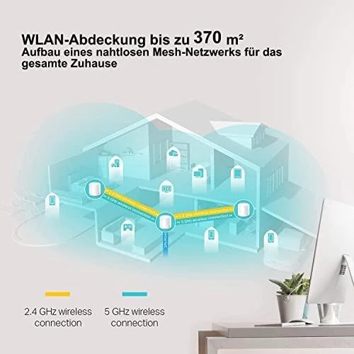 Maršrutizatorius TP-LINK | „AX1800 Whole Home Mesh Wi-Fi 6“ sistema | Deco X20 (2 pakuotės) | 802.11ax | 1201+574 Mbit/s | 10/100/1000 Mbit/s | Ethernet LAN (RJ-45) jungtys 2 | Tinklelio palaikymas Taip | MU-MiMO Taip | Nėra mobiliojo plačiajuosčio ryšio | Antenos tipas 4xInternal per Deco uni