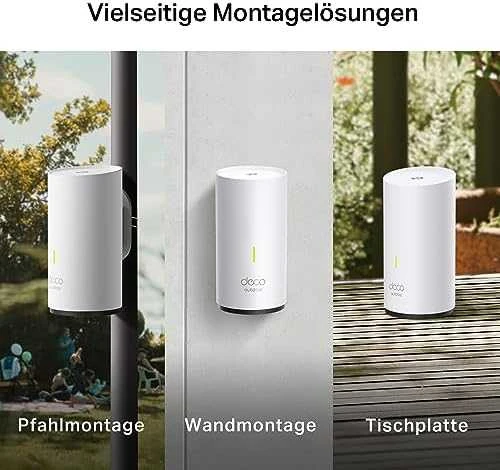 Maršrutizatorius TP-LINK | AX3000 lauko visų namų tinklelio „WiFi“ 6 įrenginių | „Deco X50-Outdoor“ | 802.11ax | 10/100/1000 Mbit/s | Ethernet LAN (RJ-45) jungtys 2 | Tinklo palaikymas: Taip | MU-MiMO: Taip | Ne, mobilusis plačiajuostis ryšys: