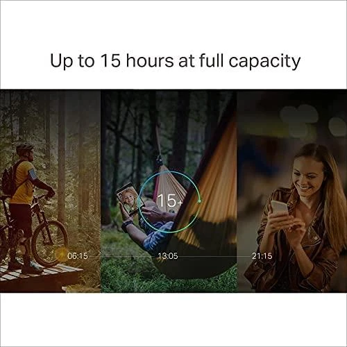 TP-LINK mobilusis 4G LTE WLAN Maršrutizatorius 600 MBs Dviejų dažnių Wi-Fi 4G Modemas SIM kortelės lizdas Micro SD lizdas 1,4 colio TFT ekranas 3000 mAH baterijos