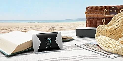TP-LINK mobilusis 4G LTE WLAN Maršrutizatorius 600 MBs Dviejų dažnių Wi-Fi 4G Modemas SIM kortelės lizdas Micro SD lizdas 1,4 colio TFT ekranas 3000 mAH baterijos