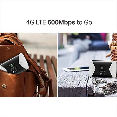 TP-LINK mobilusis 4G LTE WLAN Maršrutizatorius 600 MBs Dviejų dažnių Wi-Fi 4G Modemas SIM kortelės lizdas Micro SD lizdas 1,4 colio TFT ekranas 3000 mAH baterijos