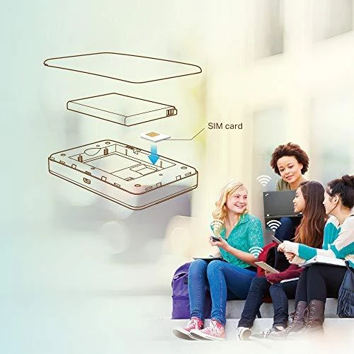Modemas TP-LINK mobilusis 4G LTE WLAN Maršrutizatorius su integr.4G modemu, SIM kortelės lizdas, 1,4 colio TFT Ekranas, 2550 mAH Akku, Micro SD kortelės lizdas