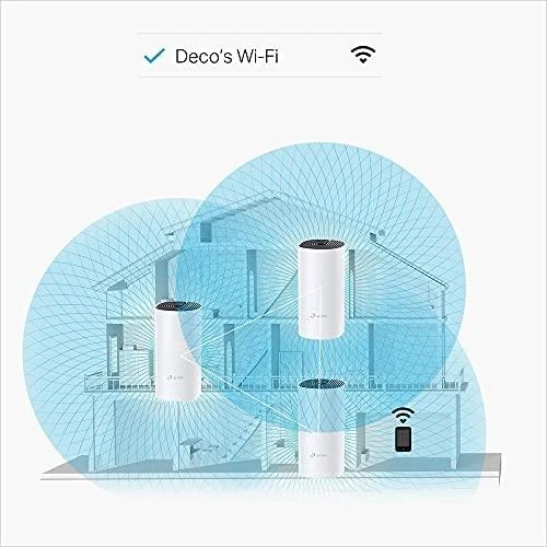 Maršrutizatorius Prieigos taško belaidis WiFi TP-LINK Deco P9 (3 paketas) (300 Mb/s – 802.11 b/g/n, 867 Mb/s – 802.11 a/n/ac)